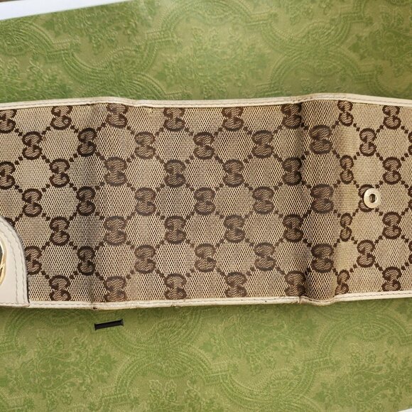 Gucci Britt GG Logo Compact Wallet - Picture 11 of 16